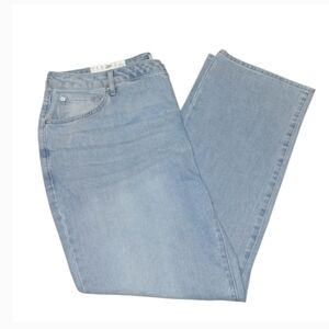 Seven7 Light Blue Loose Straight Jeans- NWT